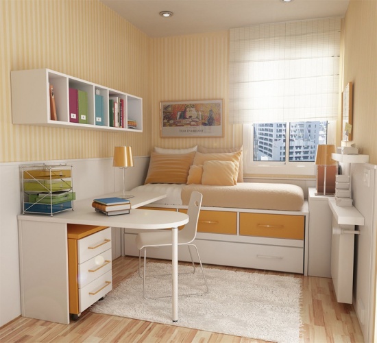 7 советов по дизайну маленькой детской комнаты + фото интерьеров