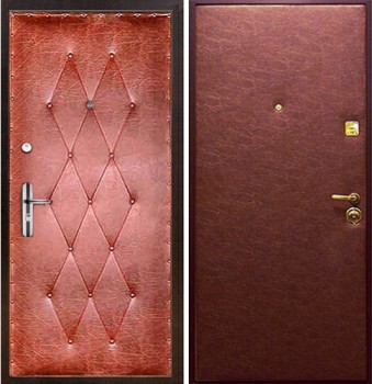 металлическая входная дверь отделка винилискожа