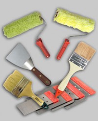 инструменты для покраски стен 