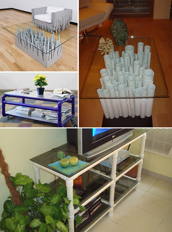 22 идеи поделок из пластиковых труб своими руками для дачи и дома + фото