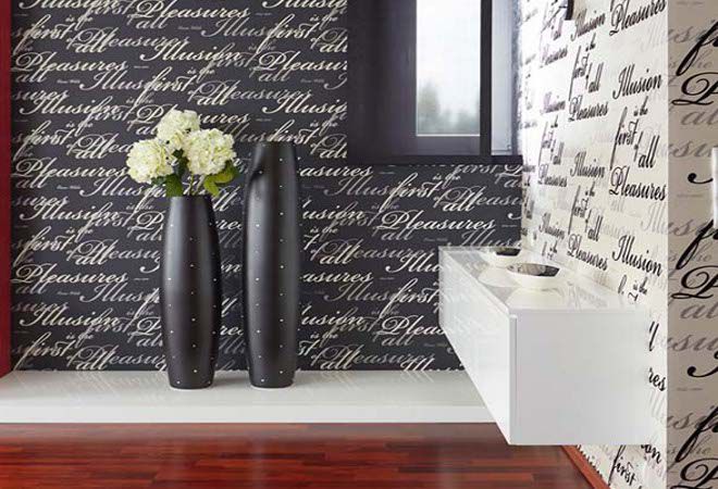 Черные обои на стену в интерьере: 6 советов по дизайну