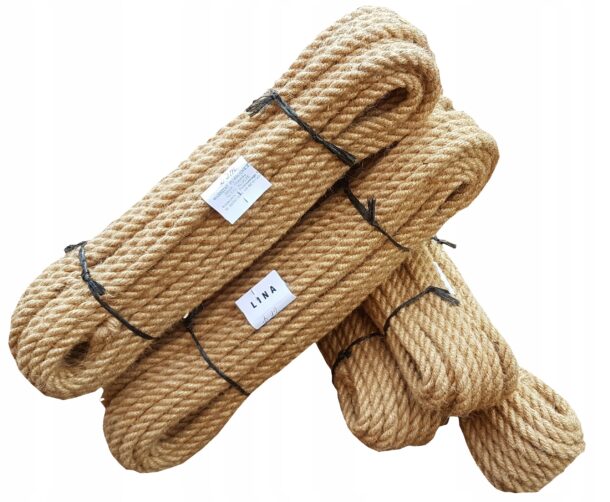 Джутовая верёвка для сушки белья