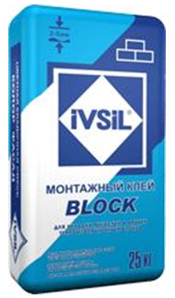 IVSIL Block - производитель клея для пеноблоков
