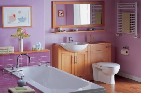 краска для отделки стен ванной комнаты