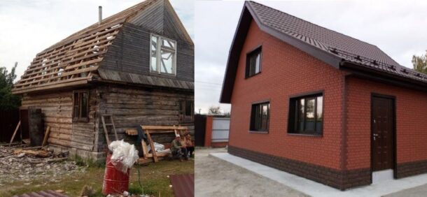 Пример реконструкции деревянного дома