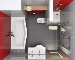 ремонт ванной комнаты проект