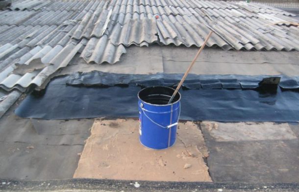 Выполнение односкатной крыши гаража
